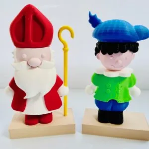 Stapel sint en piet