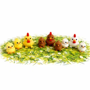 Kip en hun kuikentjes