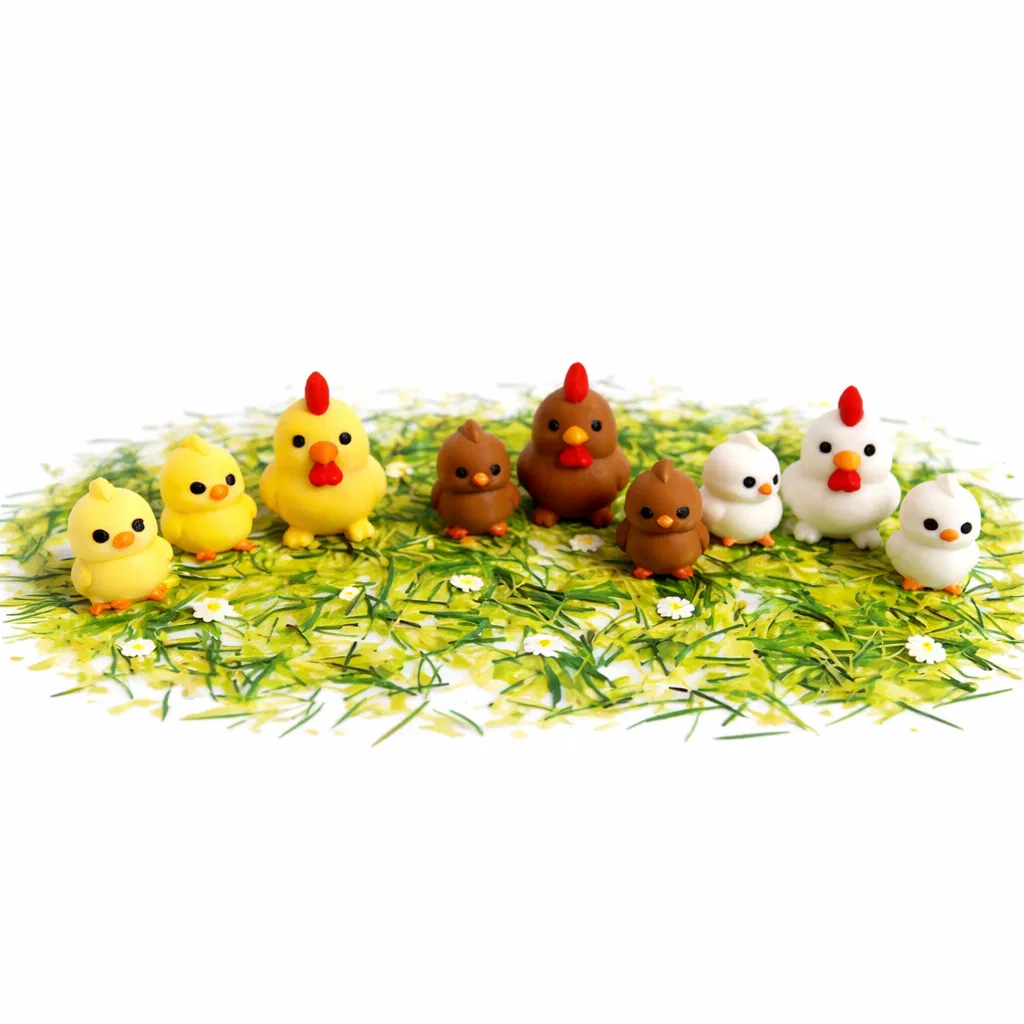 Kip en hun kuikentjes