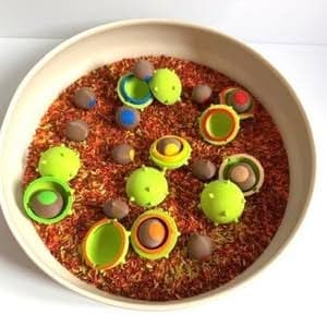 Bolster spel, herfstcreatie van Crea-sy