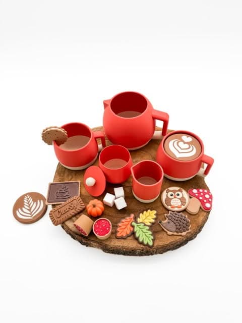 Koffieset herfst