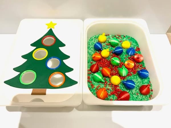 Speeldeksel kerstboom
