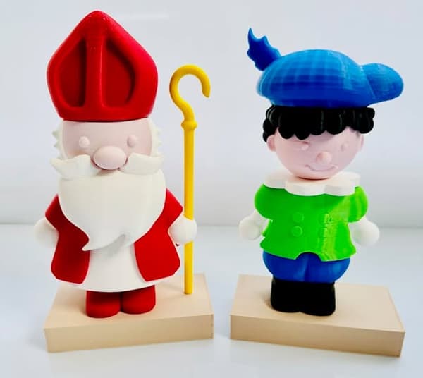 Stapel sint en piet