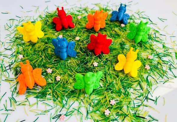 Gekleurde vlinders