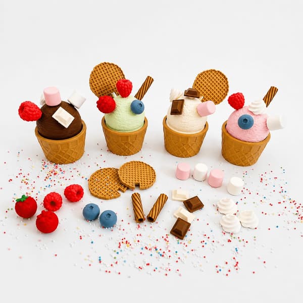 Speelset ijsjes