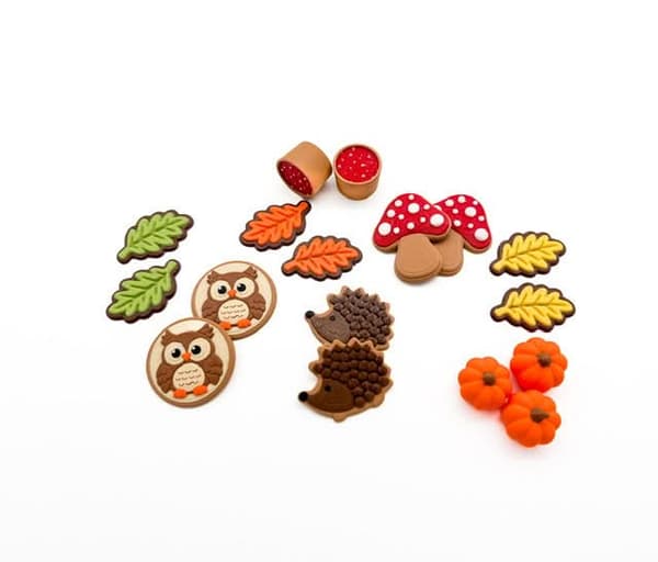 Herfstkoekjes (zonder schaaltje)