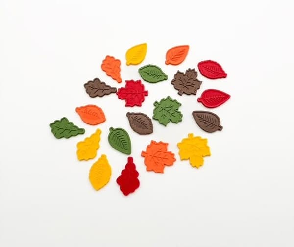 Herfstblaadjes herfstkleuren