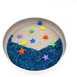 Gekleurde zeesterretjes