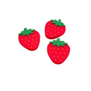 Aardbeienschijfjes